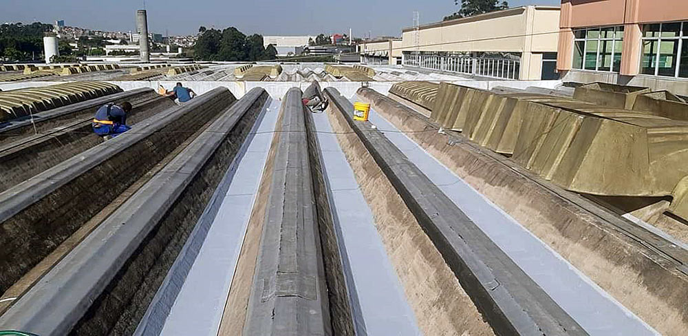 Impermeabilização de Calhetão - Telhado