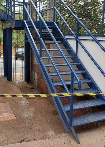 Estrutura Metálica para Centro de Medição