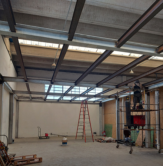 Mezanino Metálico: Montagem