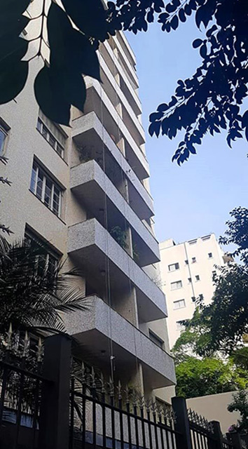 Restauração de Fachada Edifício na Santa Cecília-SP