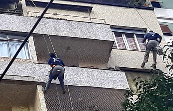 Restauração de Fachada Edifício na Santa Cecília-SP