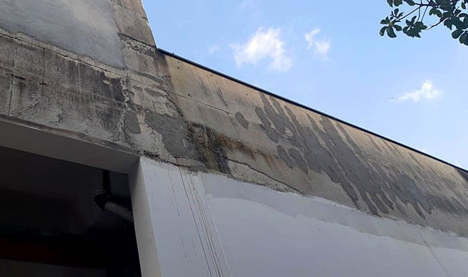 Serviço de Restauração de estruturas de concreto.